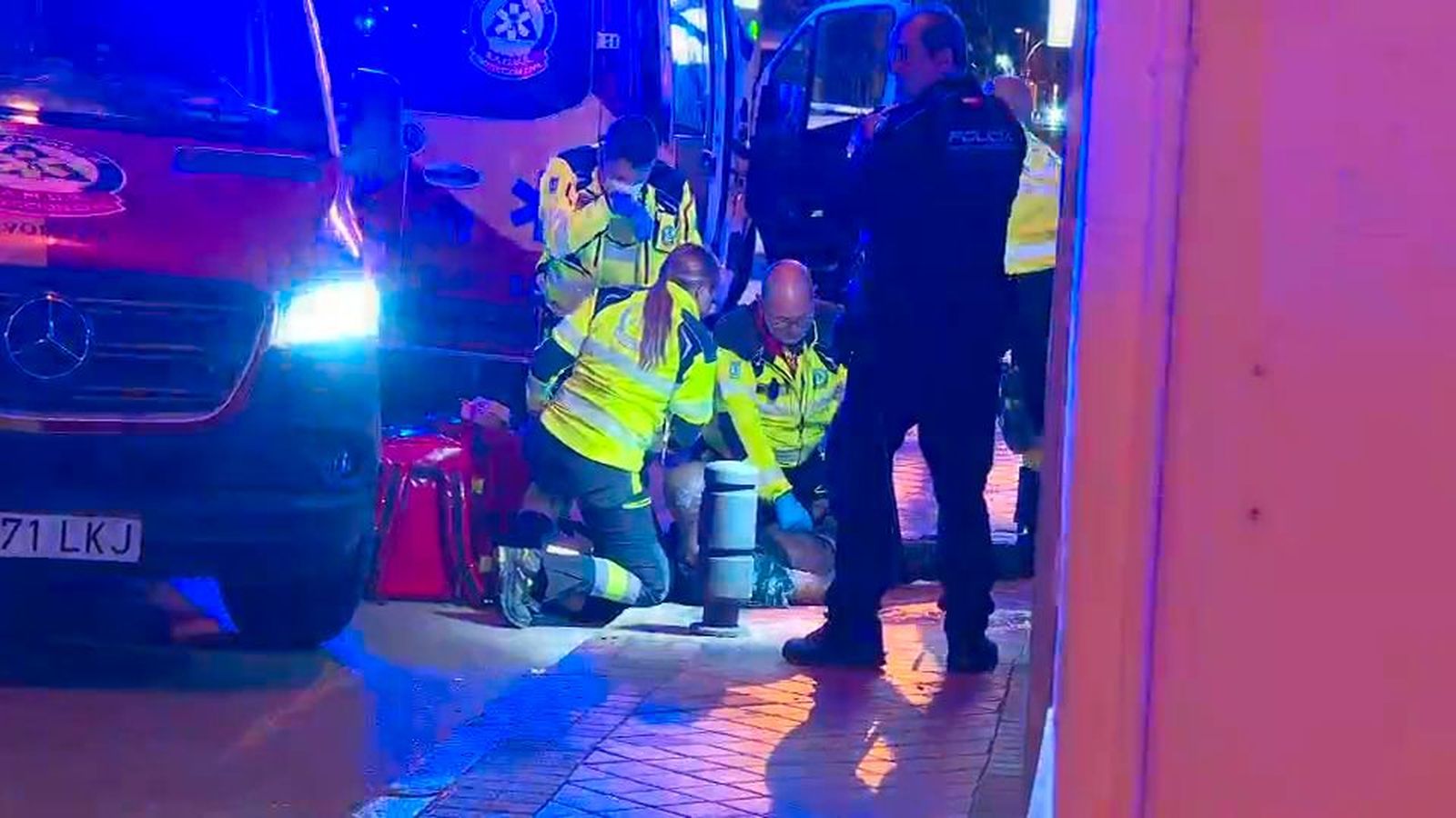 Apuñalado un hombre en Usera tras una discusión