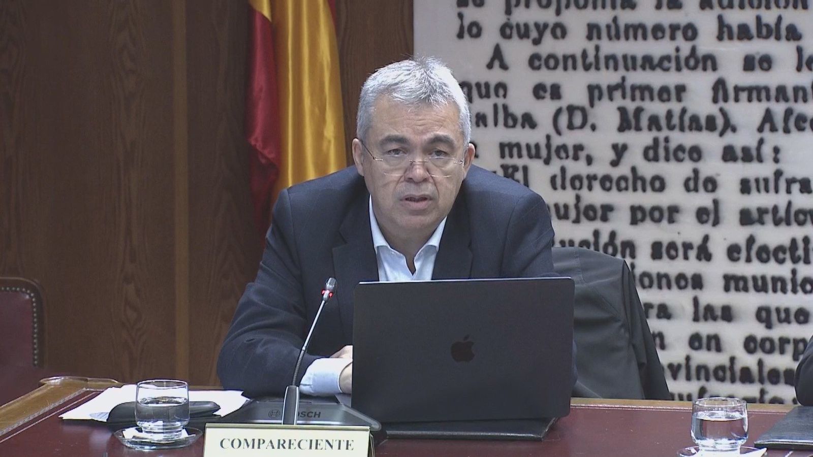Cerdán defiende su inocencia y lo niega todo en su comparecencia en el Senado