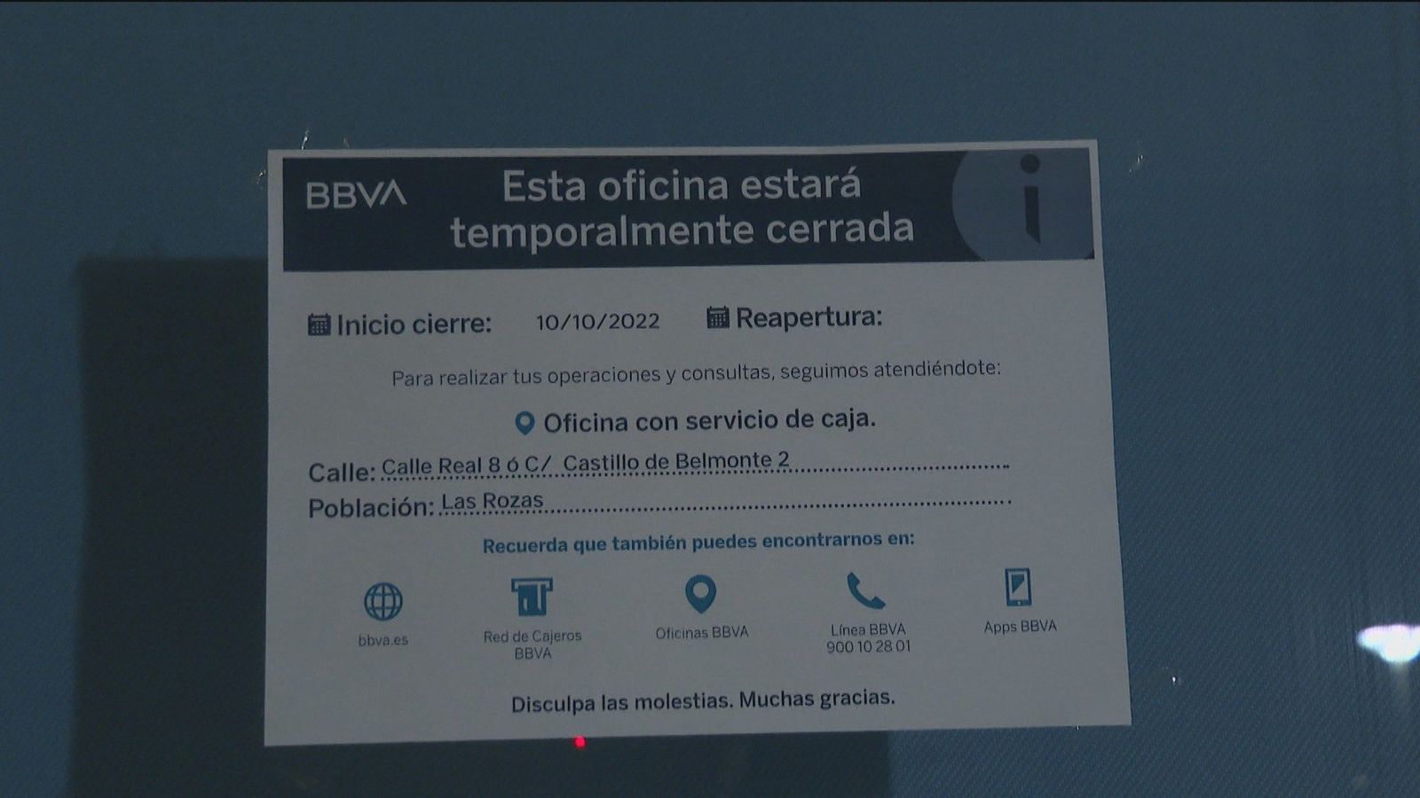 Revientan con explosivos un cajero automático en Las Rozas y se llevan 8.000 euros