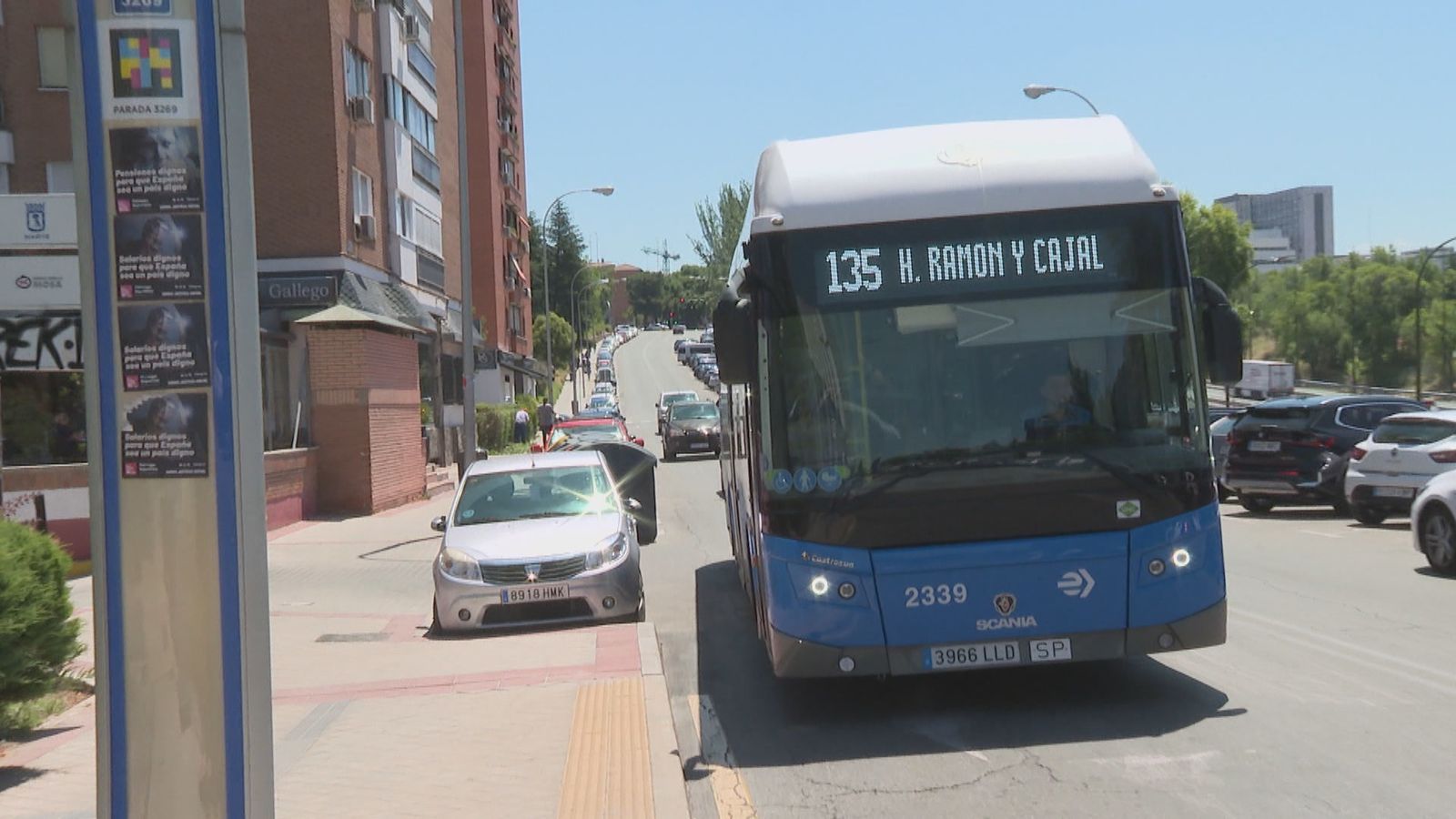 Vecinos de Ciudad Lineal piden un bus directo al Ramón y Cajal