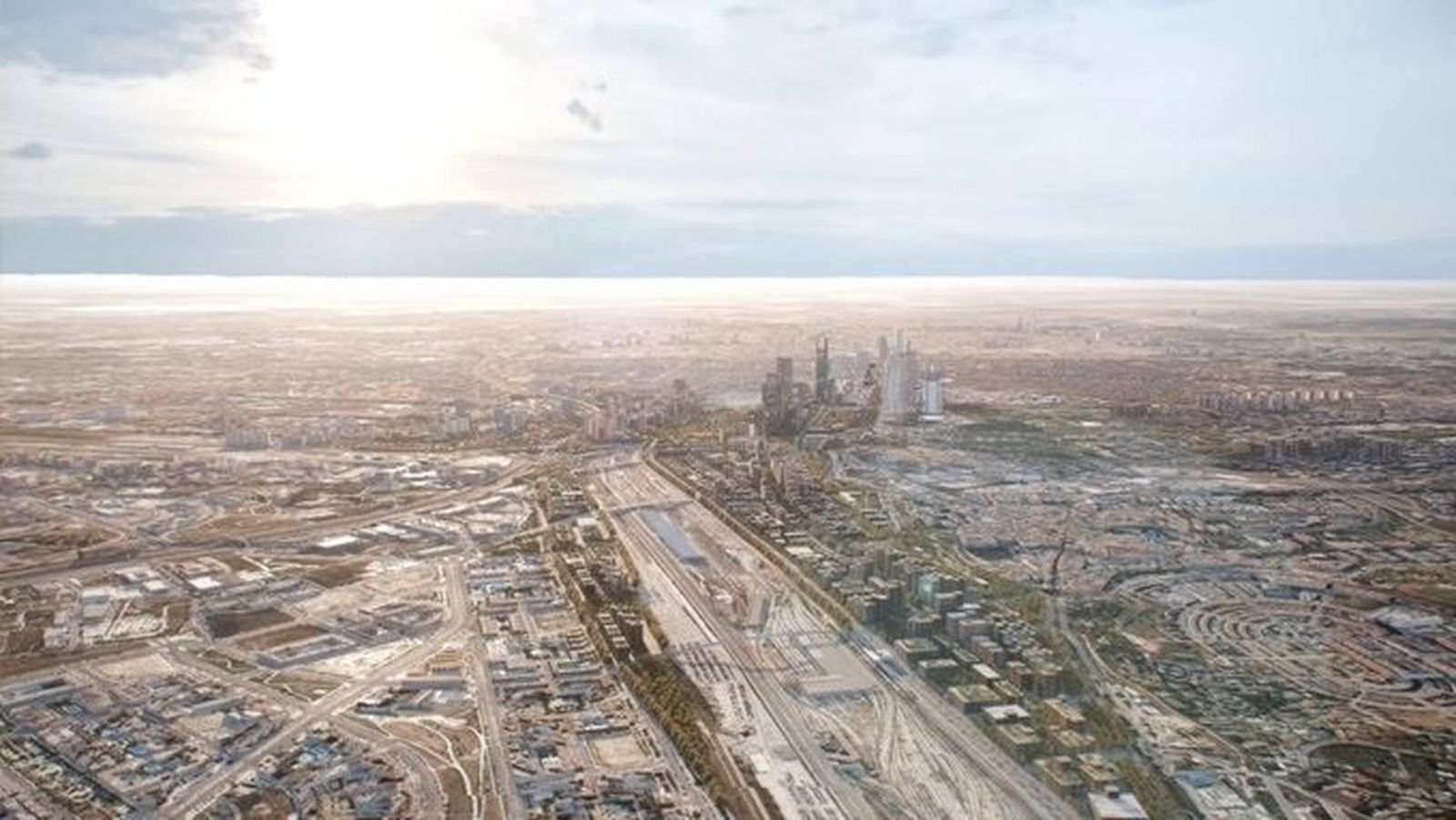 Zona en la que se levantará 'Madrid Nuevo Norte'