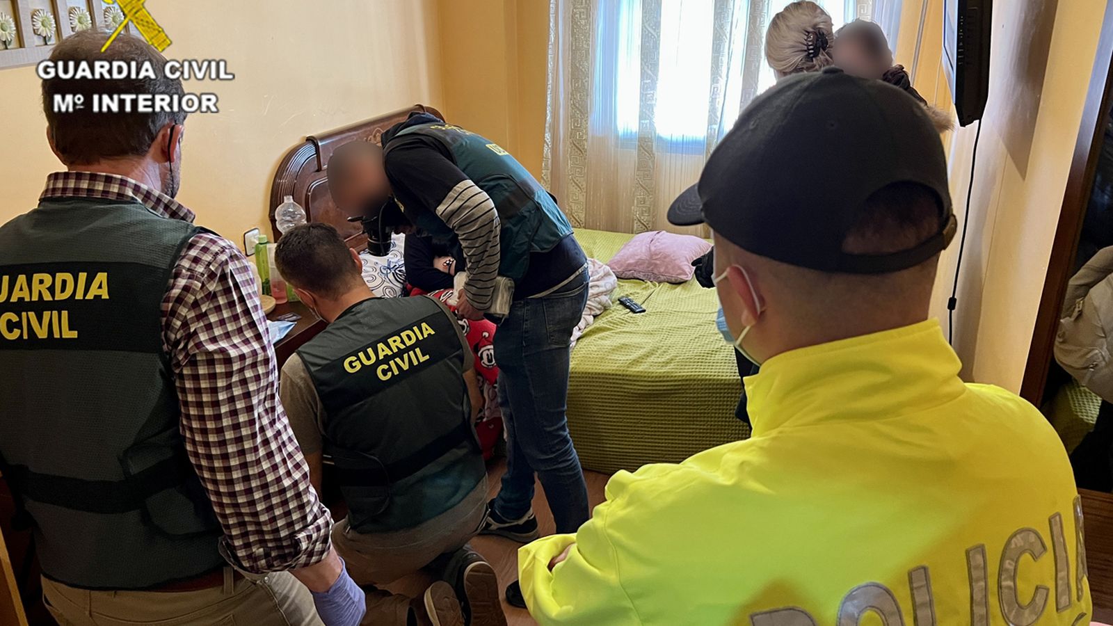 Imagen de la operación 'Estorque' de la Guardia Civil