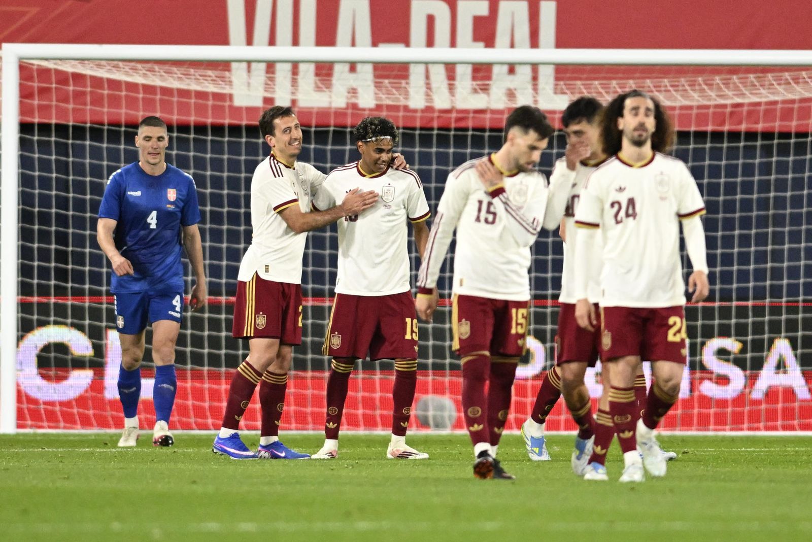 España -Serbia