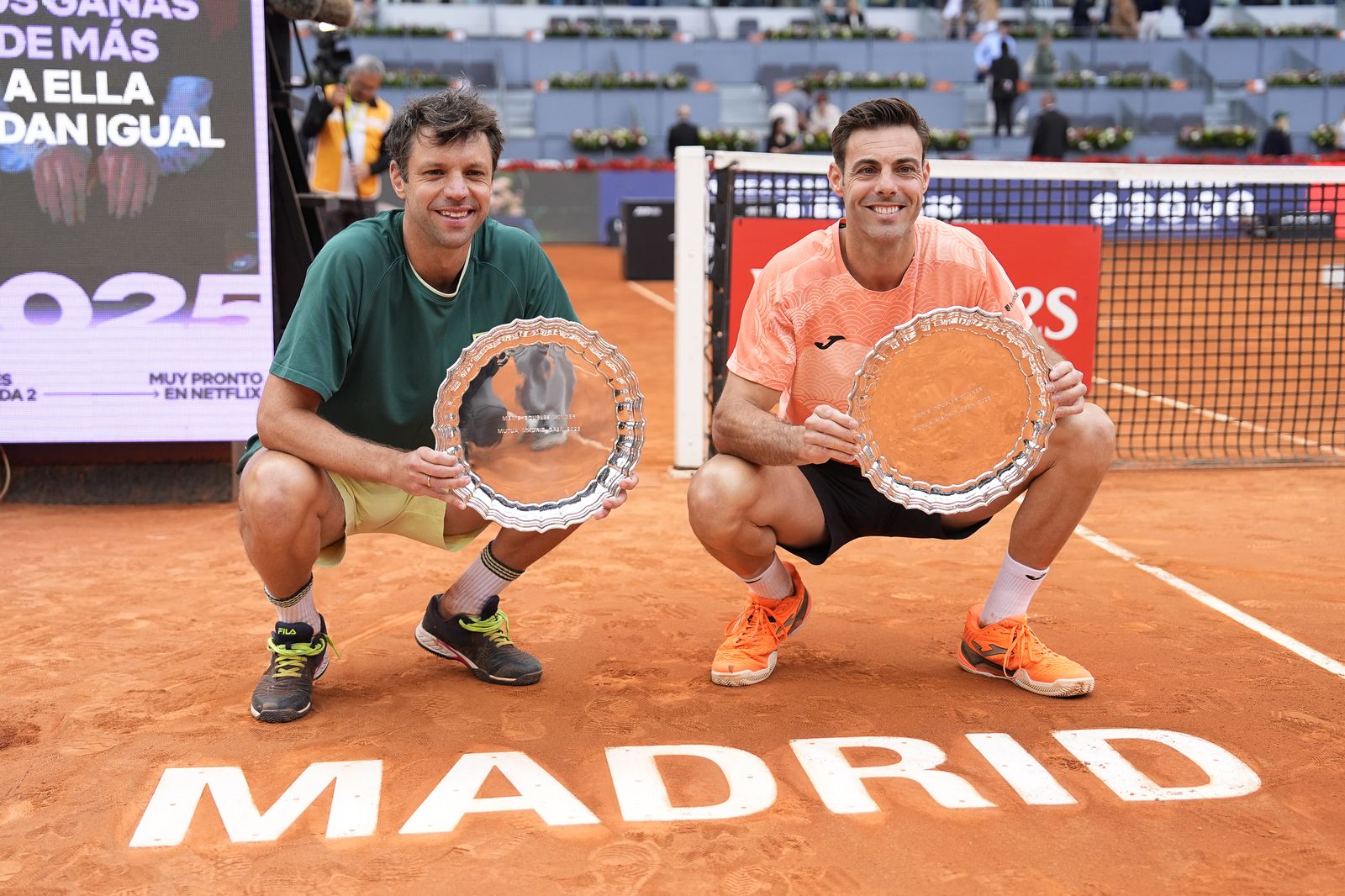Marcel Granollers conquista su segundo Mutua Madrid Open en el dobles con Zeballos