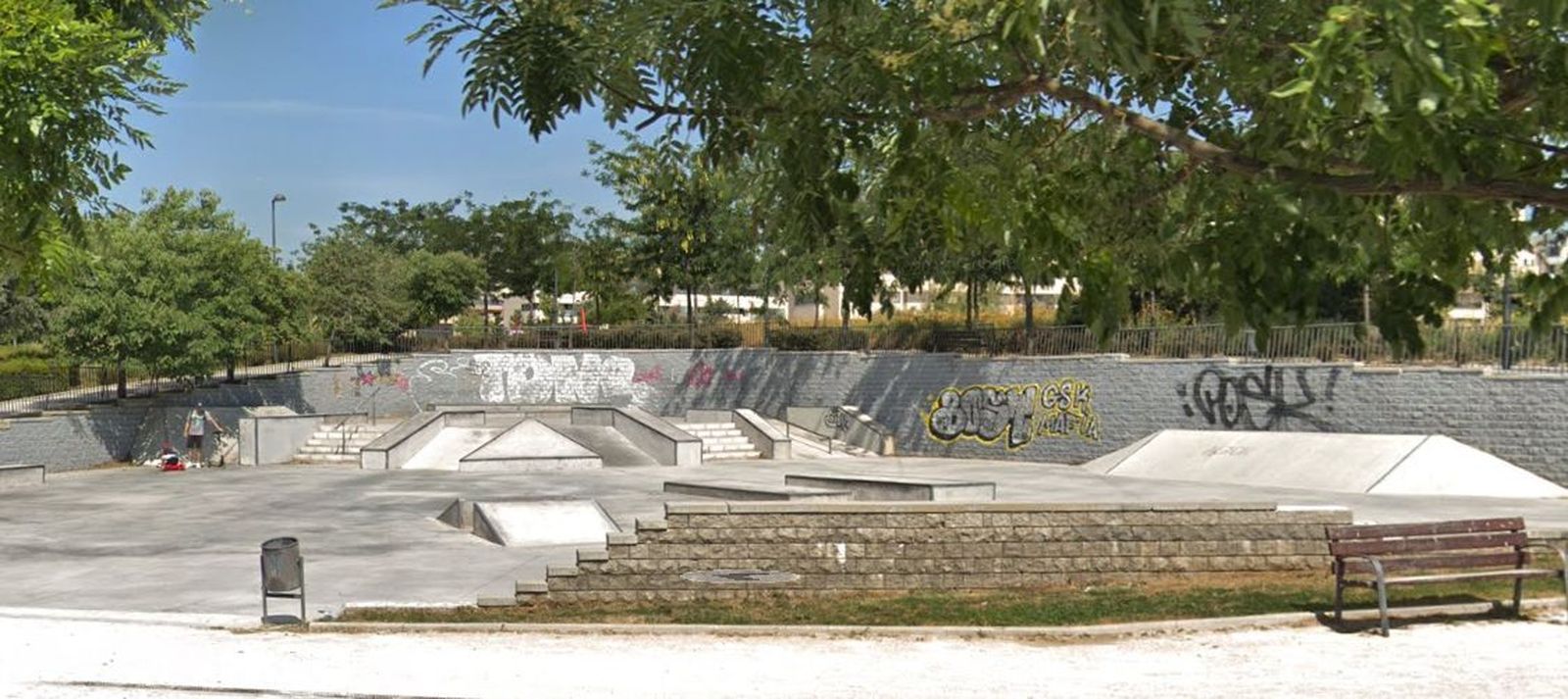 Pista del SkatePark de Móstoles