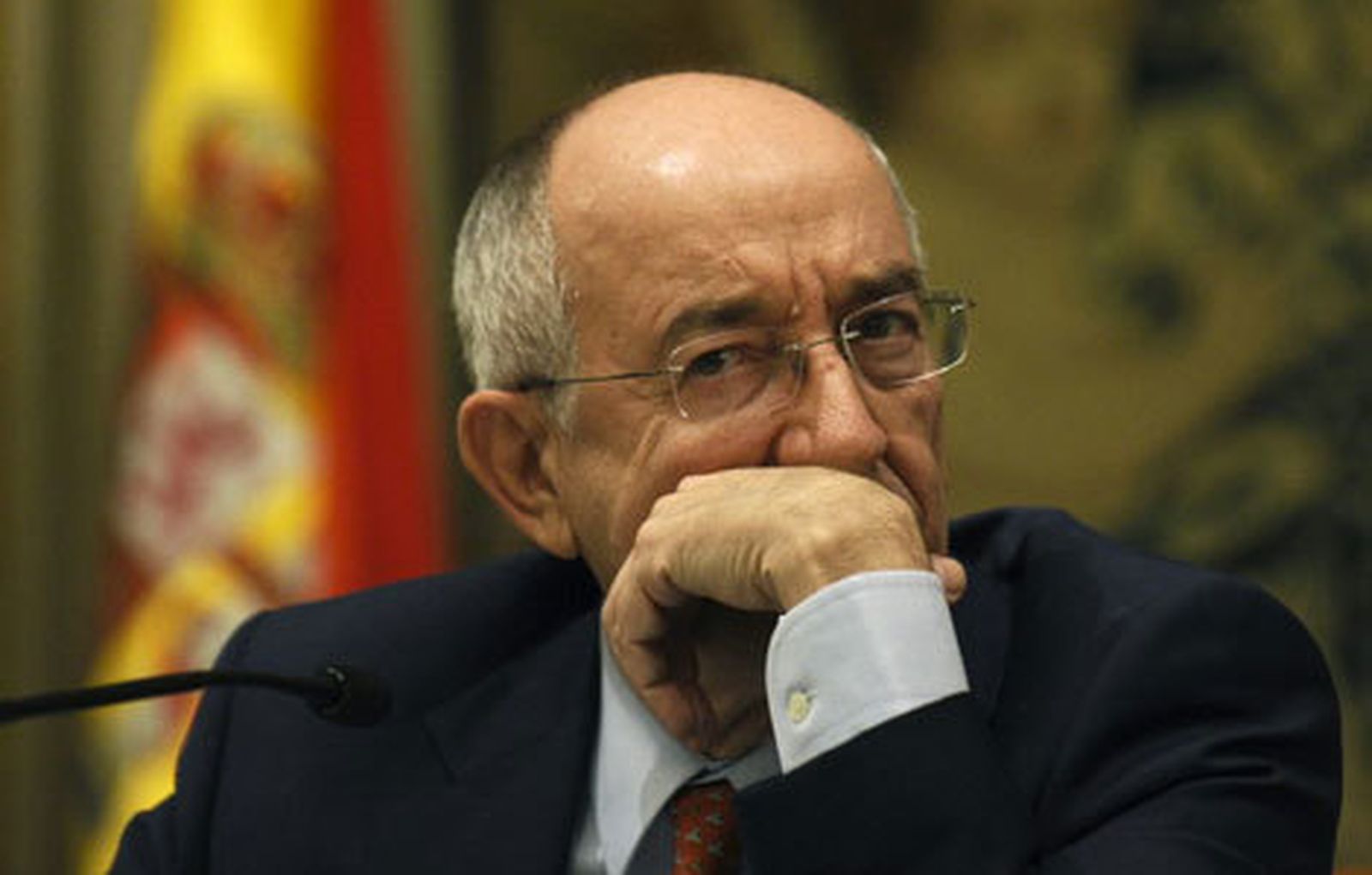 El gobernador del Banco de España, Miguel Ángel Fernández Ordoñez