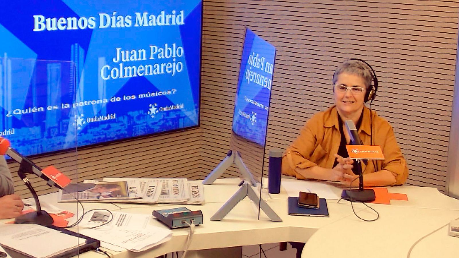 Eva Orúe, tertuliana de Onda Madrid y Telemadrid y directora de la Feria del Libro de Madrid