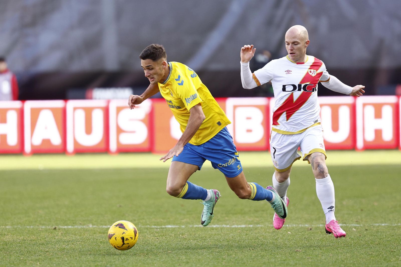 Las Palmas ganó en el campo del Rayo Vallecano