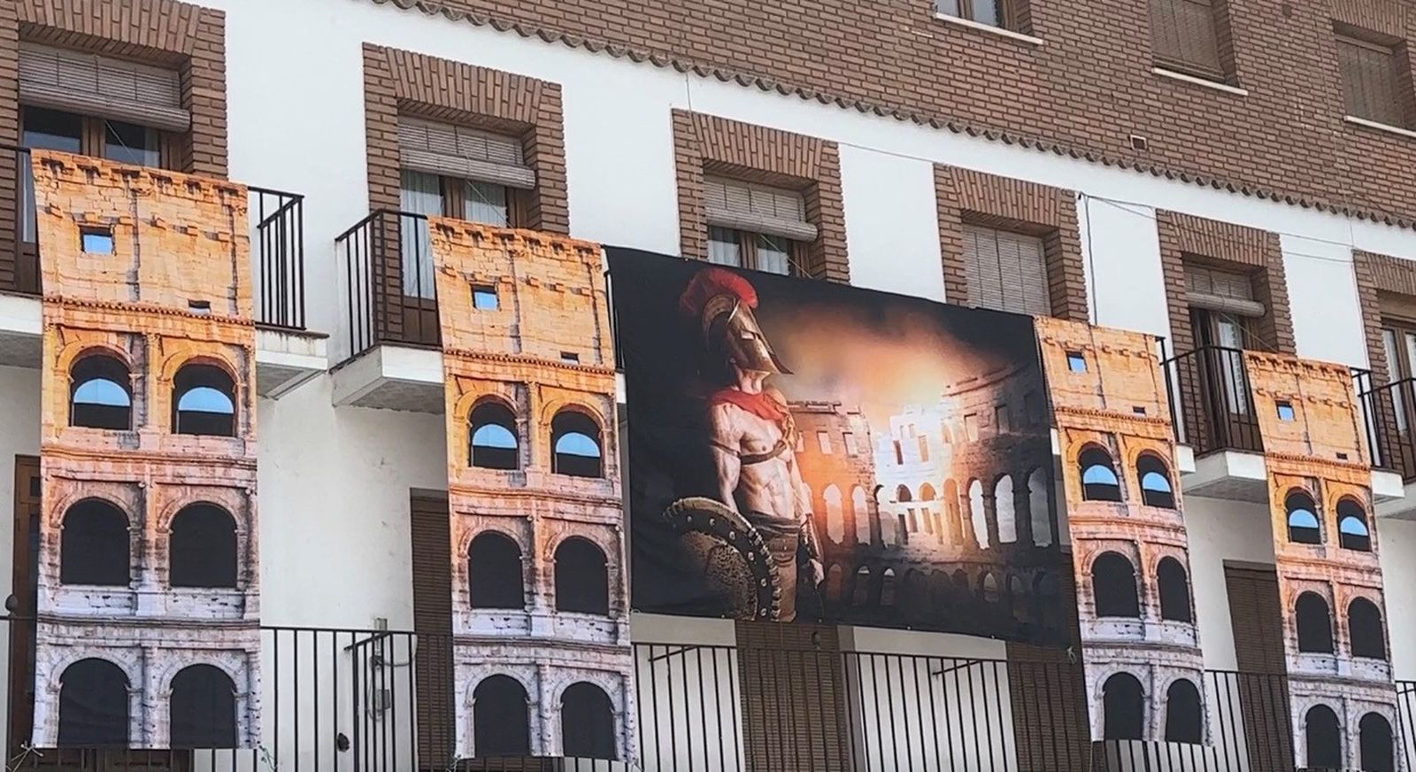 Mercado romano en Torrejón