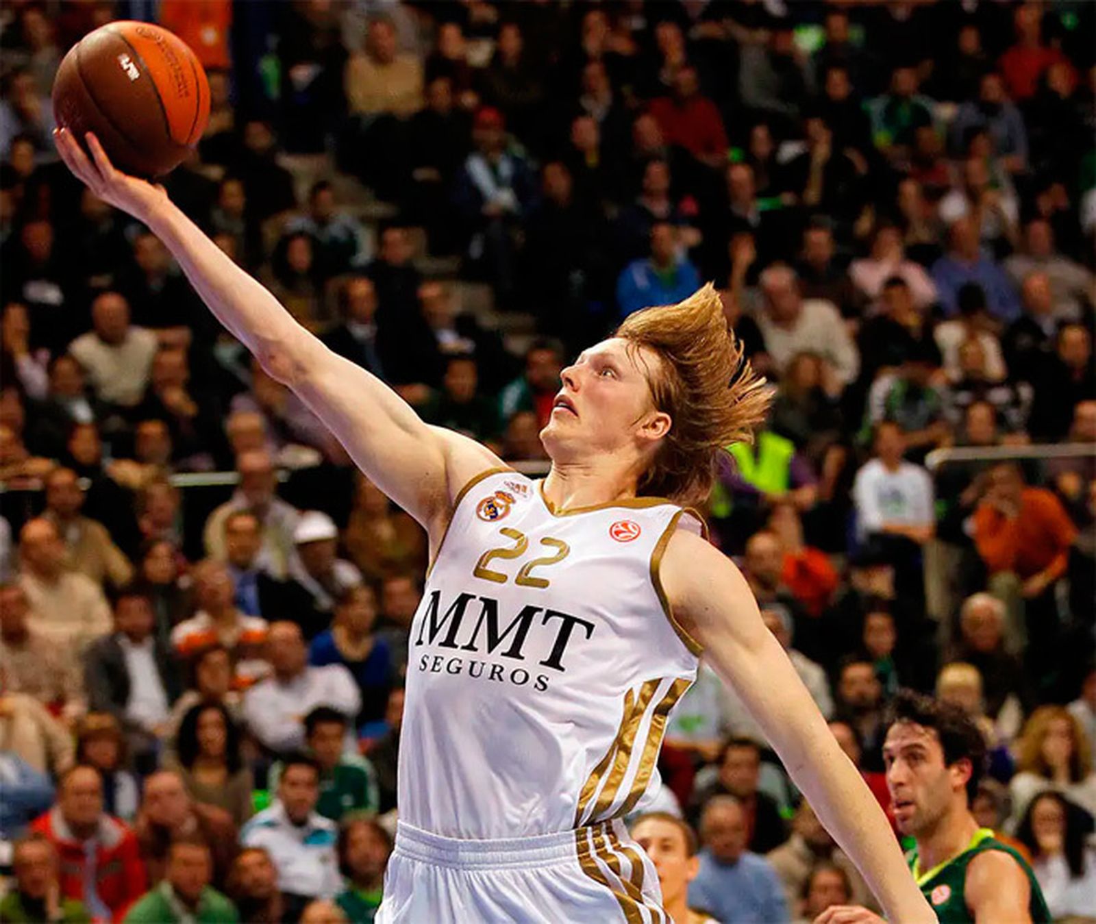 Kyle Singler en un partido de la Liga Endesa contra el Unicaja de Málaga