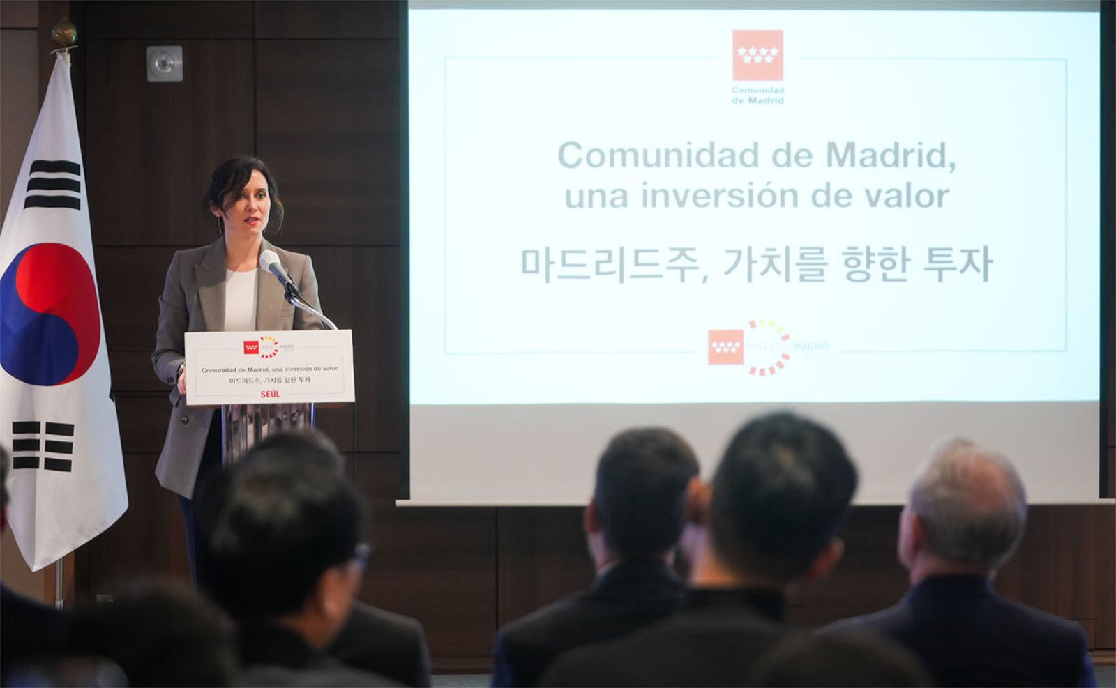 Cuarta jornada del viaje oficial de Díaz Ayuso a Corea del Sur