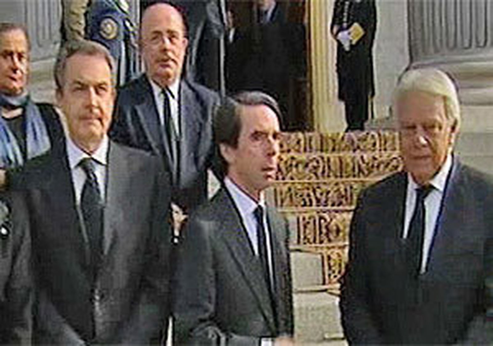 Los ex presidentes Rodriguez Zapatero, Aznar y González