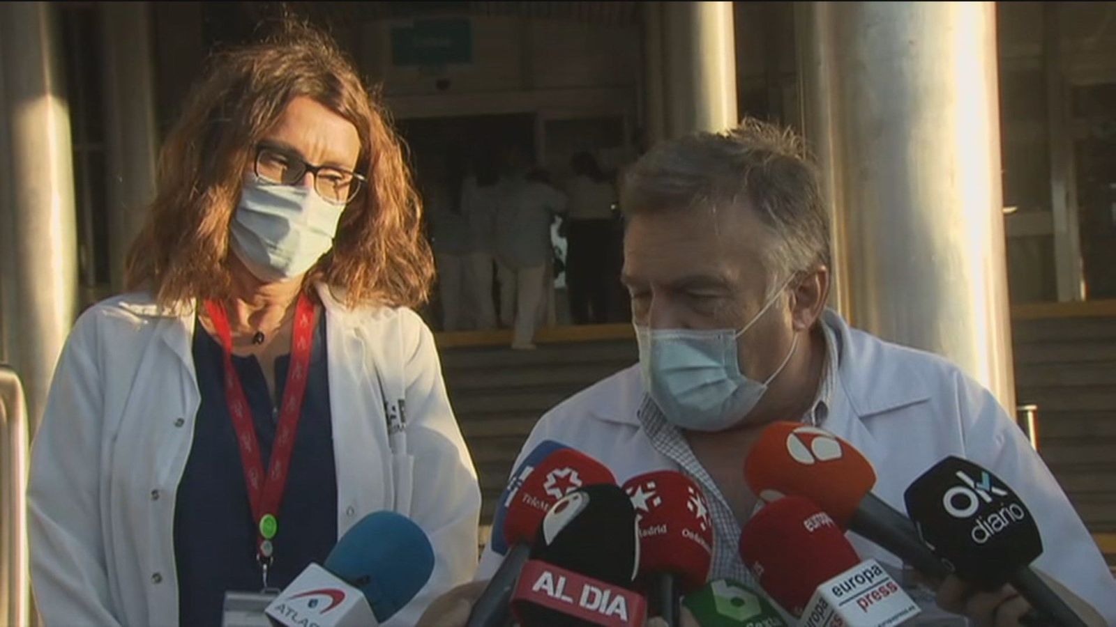 Gabilondo permanecerá esta noche en observación en el hospital Ramón y Cajal