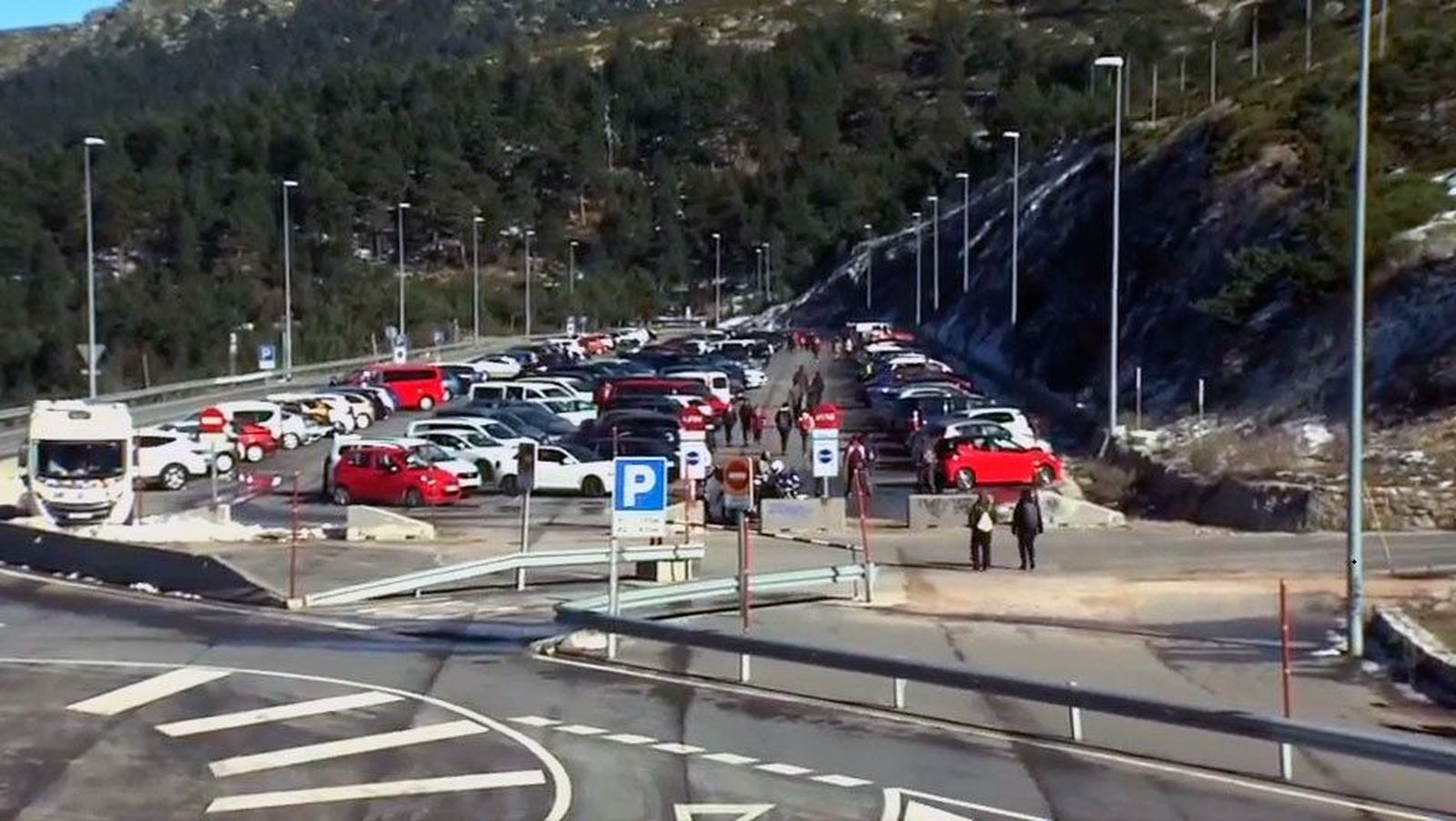 La sierra de Madrid cuelga el cartel de completo