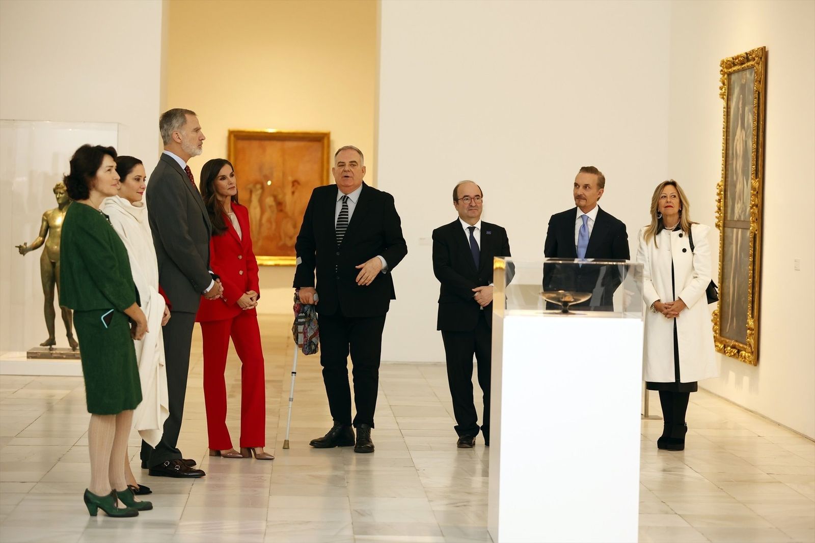 Los Reyes inauguran en el Reina Sofía la exposición con la que se cierra el Año Picasso