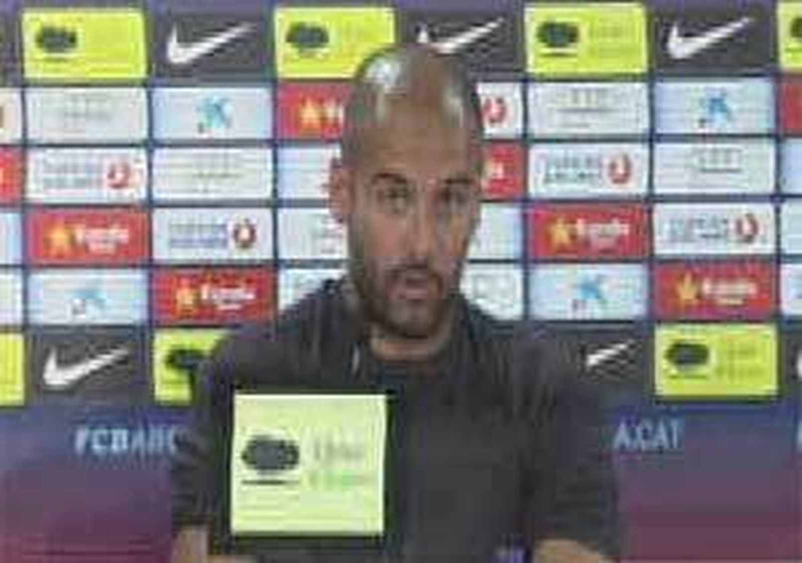 Guardiola: "Cesc nos hará mejores. No me gustaría que un jugador se plante"