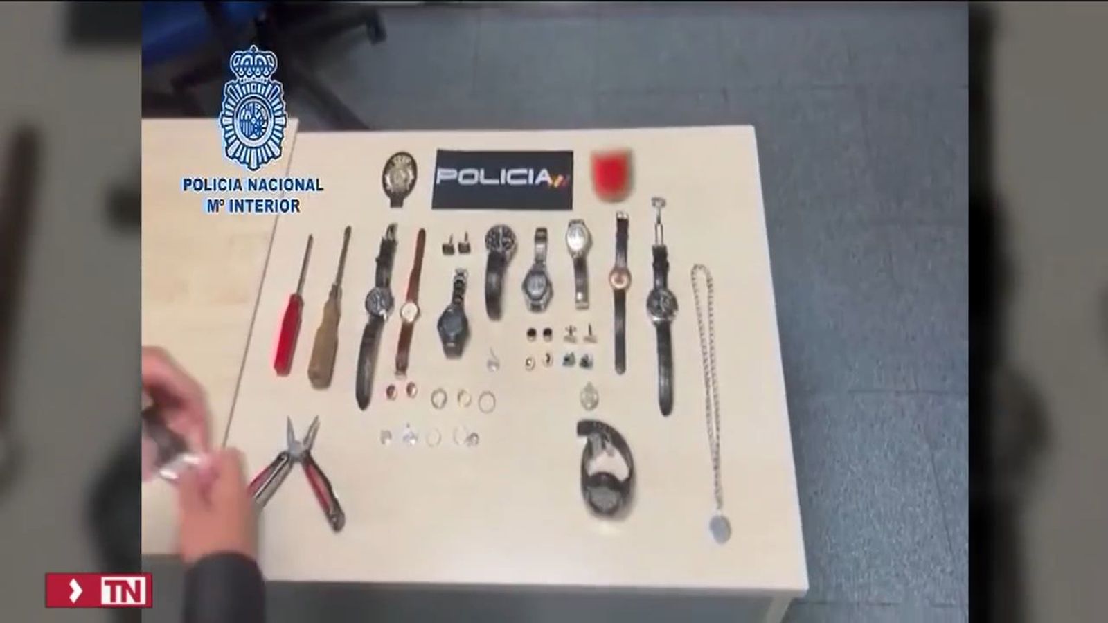 Cae una banda de georgianos