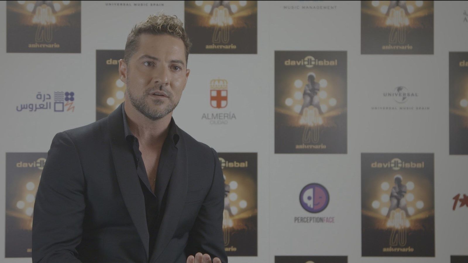 David Bisbal celebra sus 20 años de carrera musical en Almería