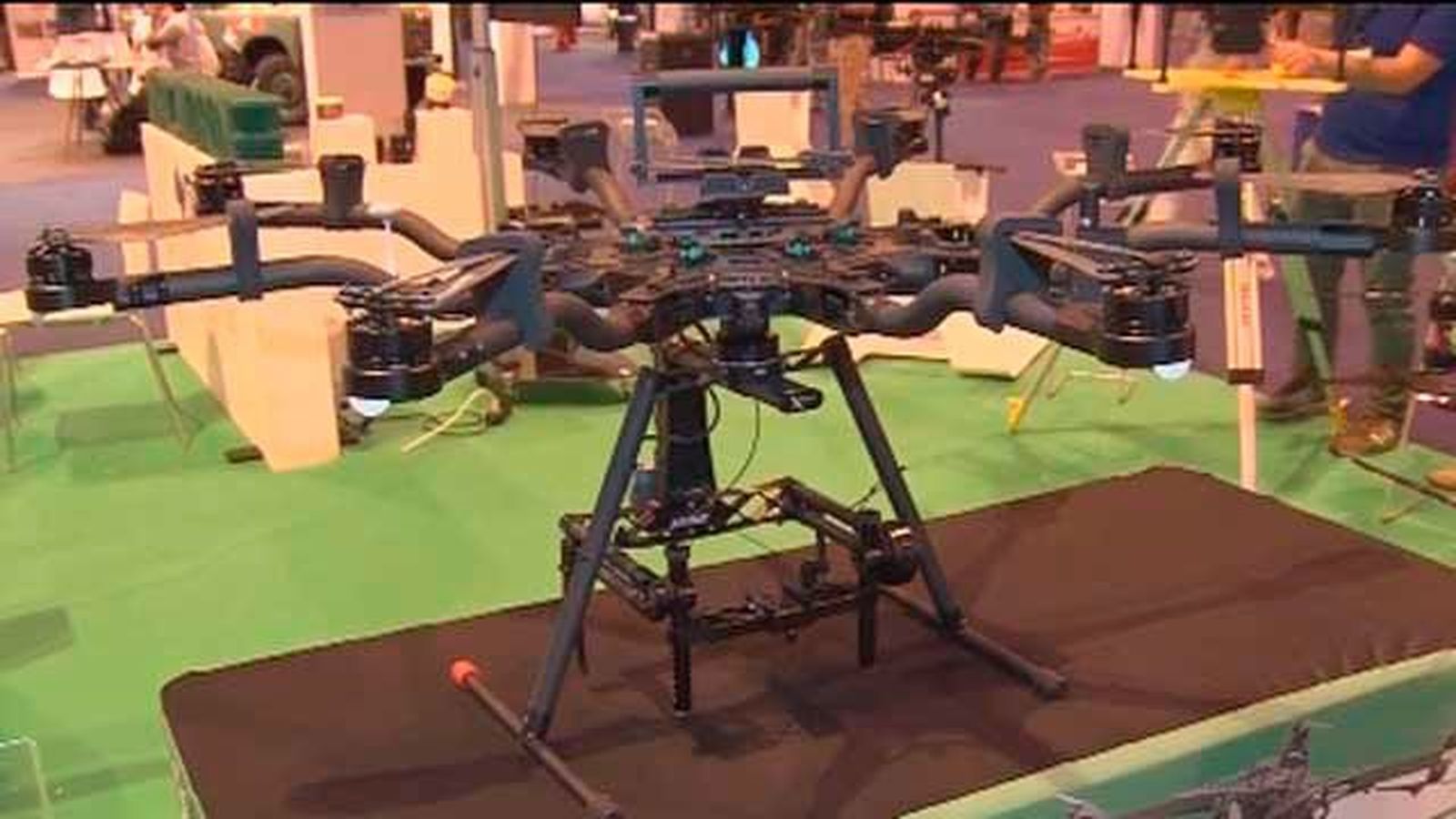Expodrónica, la feria más importante de drones del sur de Europa, se celebra en Ifema