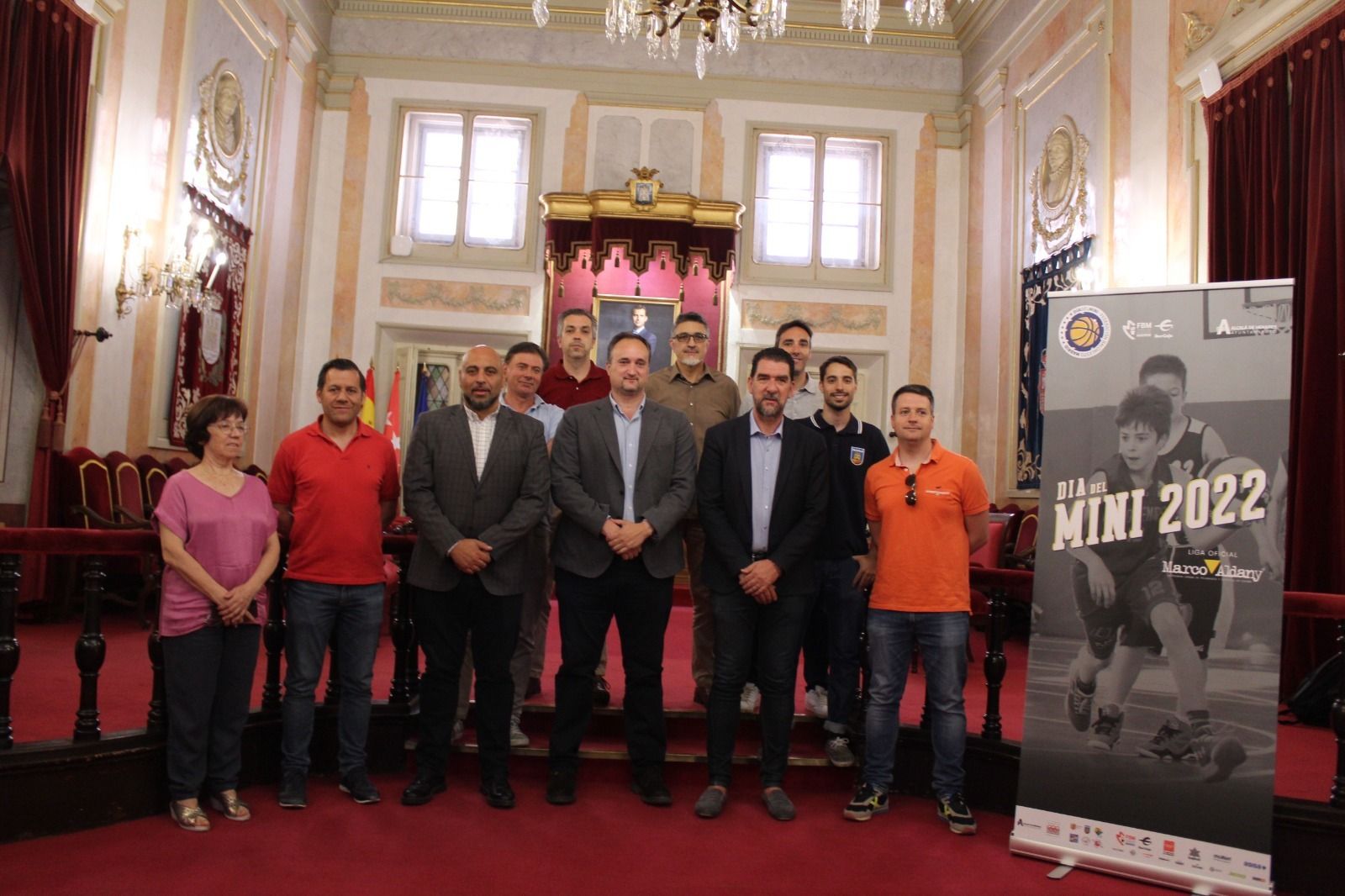 Presentación del Día del Minibasket de la Comunidad de Madrid