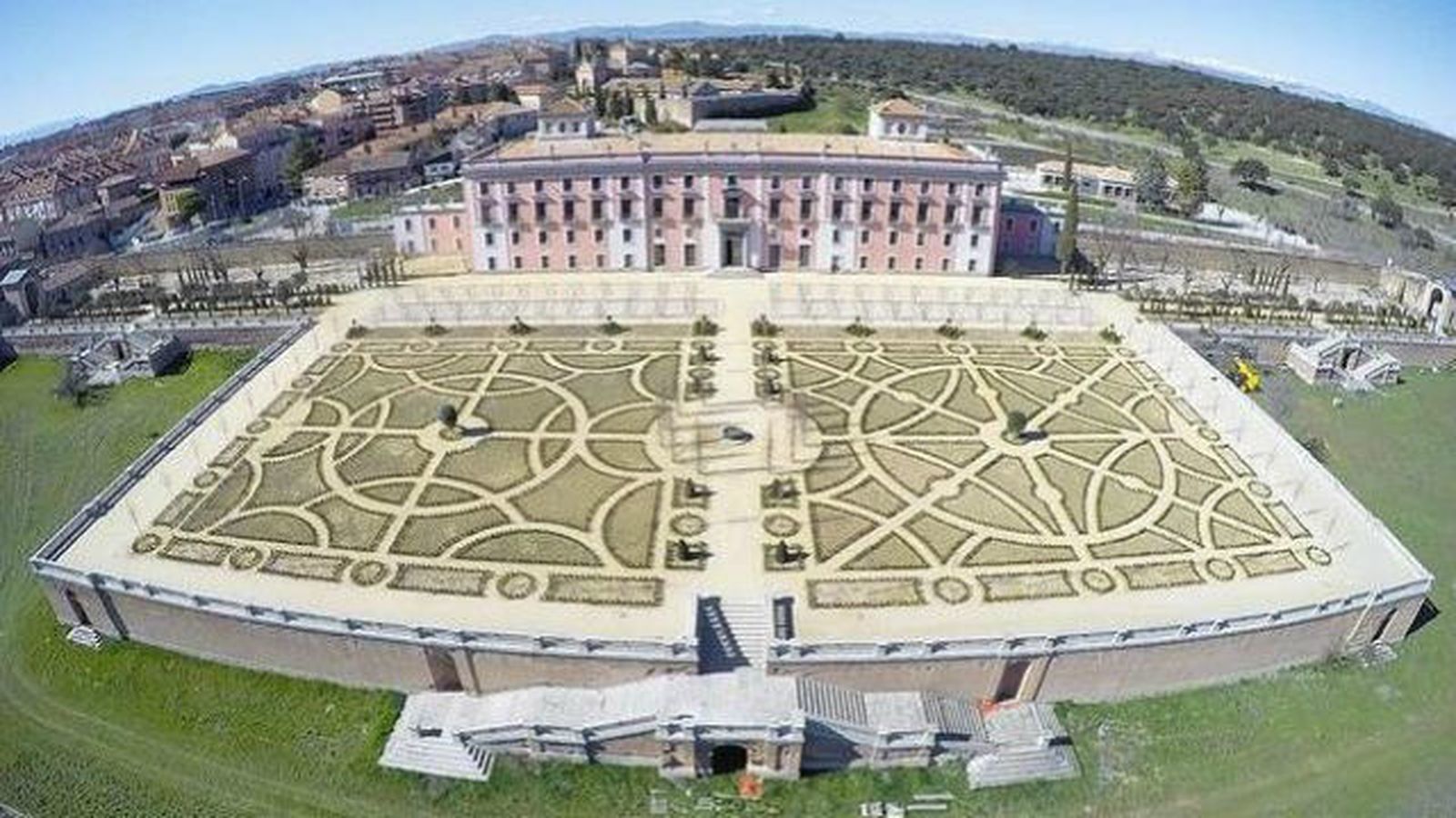 Los nuevos jardines del Palacio del Infante don Luis de Boadilla