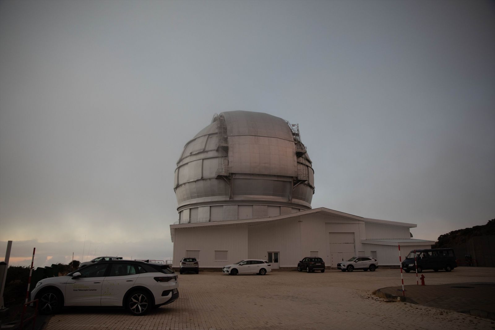 Vista del Gran Telescopio, en el Observatorio Astrofísico de Canarias, a 18 de septiembre de 2022, en La Palma, Canarias