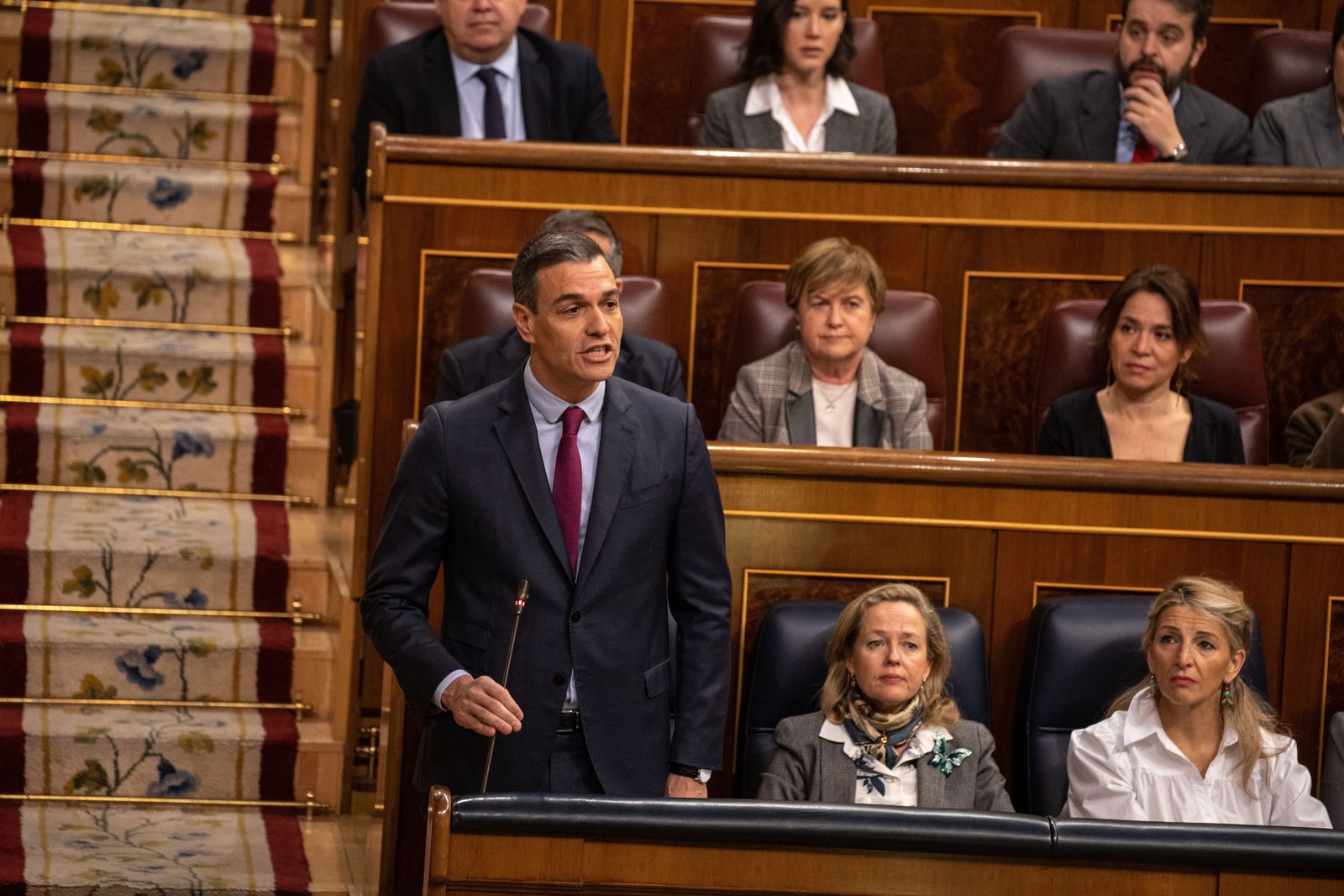 Pedro Sánchez, en el Congreso