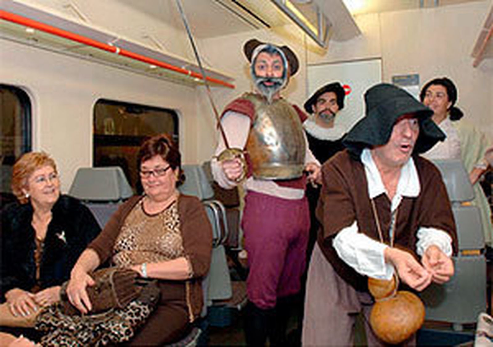 El Tren de Cervantes regresa con teatro y visitas turísticas guiadas