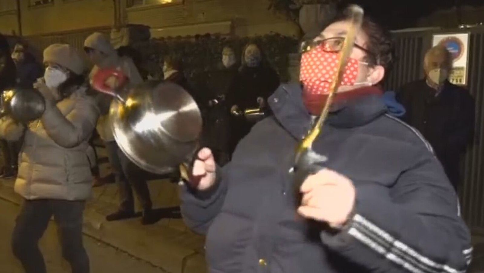 Vecinos contra okupas en Pozuelo de Alarcón