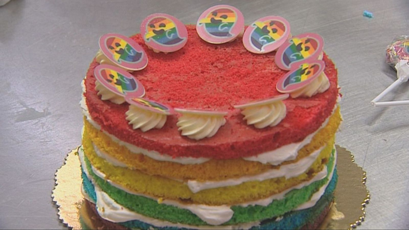 Postres con los colores del arco iris para el Orgullo LGTBI