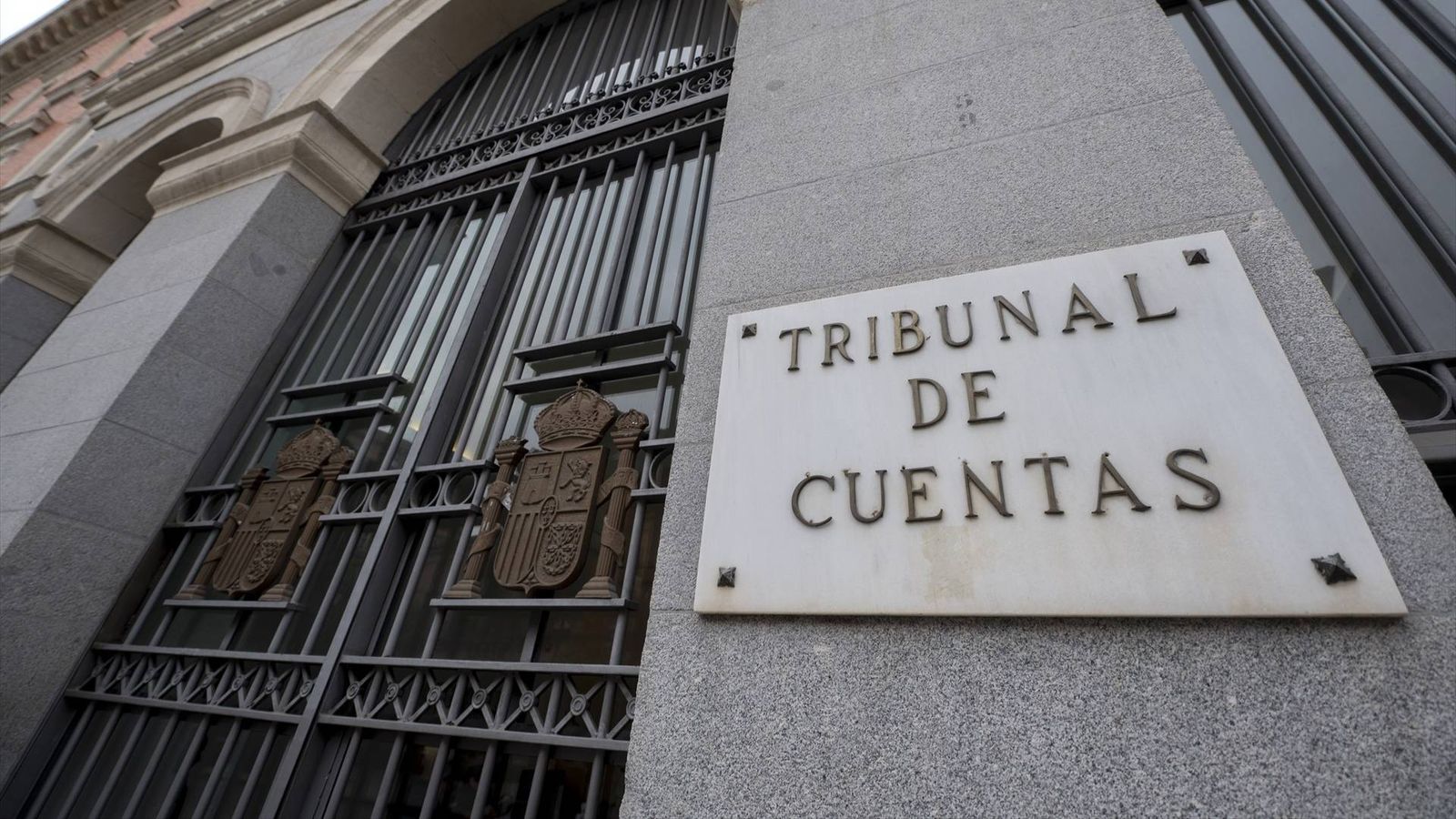 Fachada de la sede del Tribunal de Cuentas