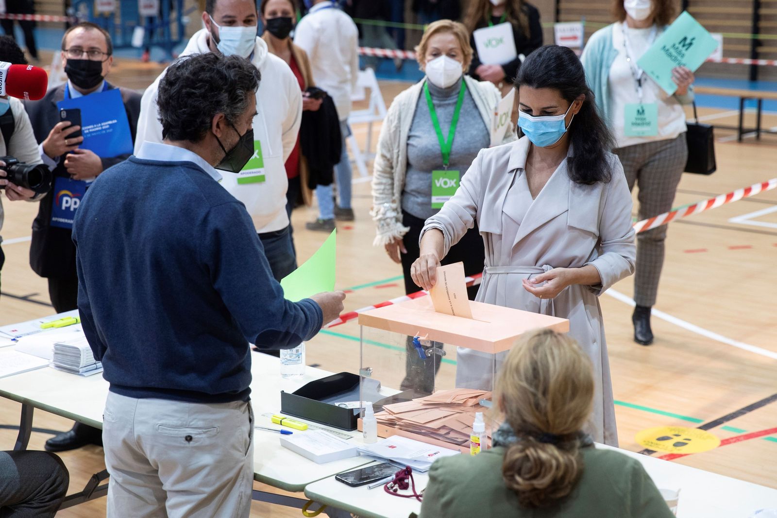Rocío Monasterio llama a los madrileños a votar “para poder cambiar el rumbo de España”