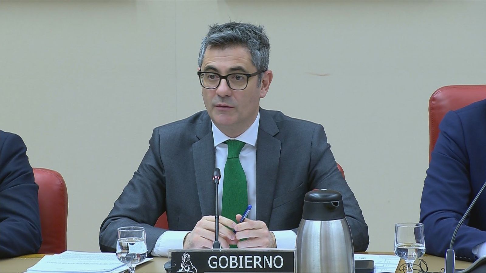 Bolaños califica de "ejemplar" a Álvaro García Ortiz