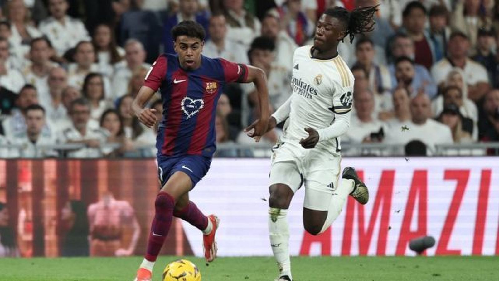 Lamine Yamal y Camavinga