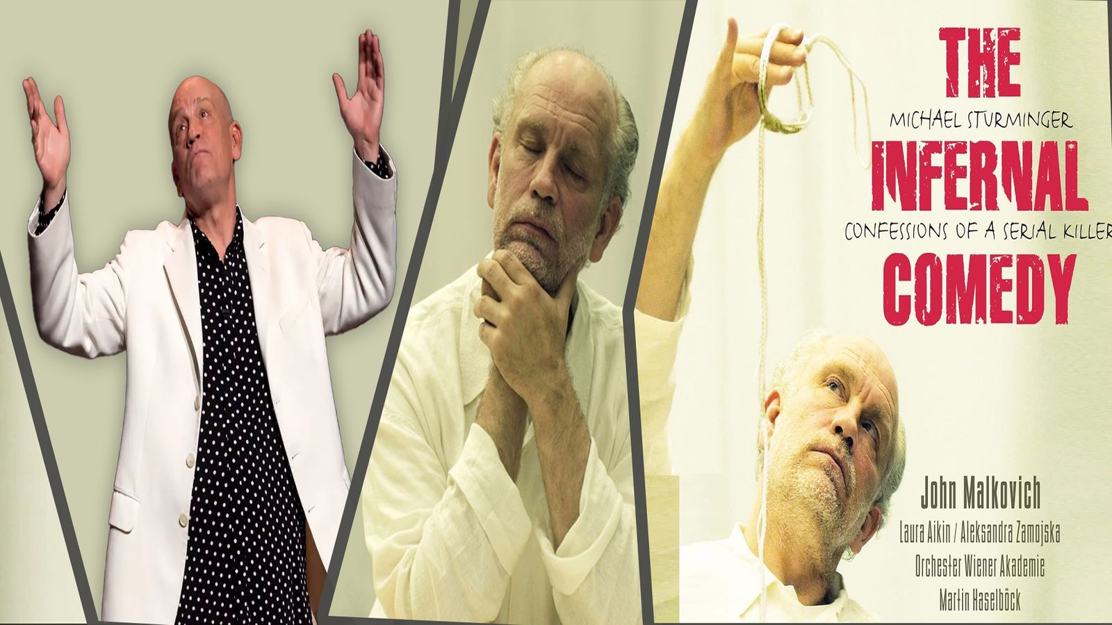 El actor John Malkovich presenta su espectáculo en Madrid