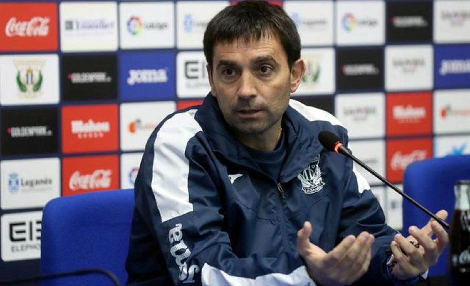 Garitano: "El Getafe está siendo muy sólido, muy constante"