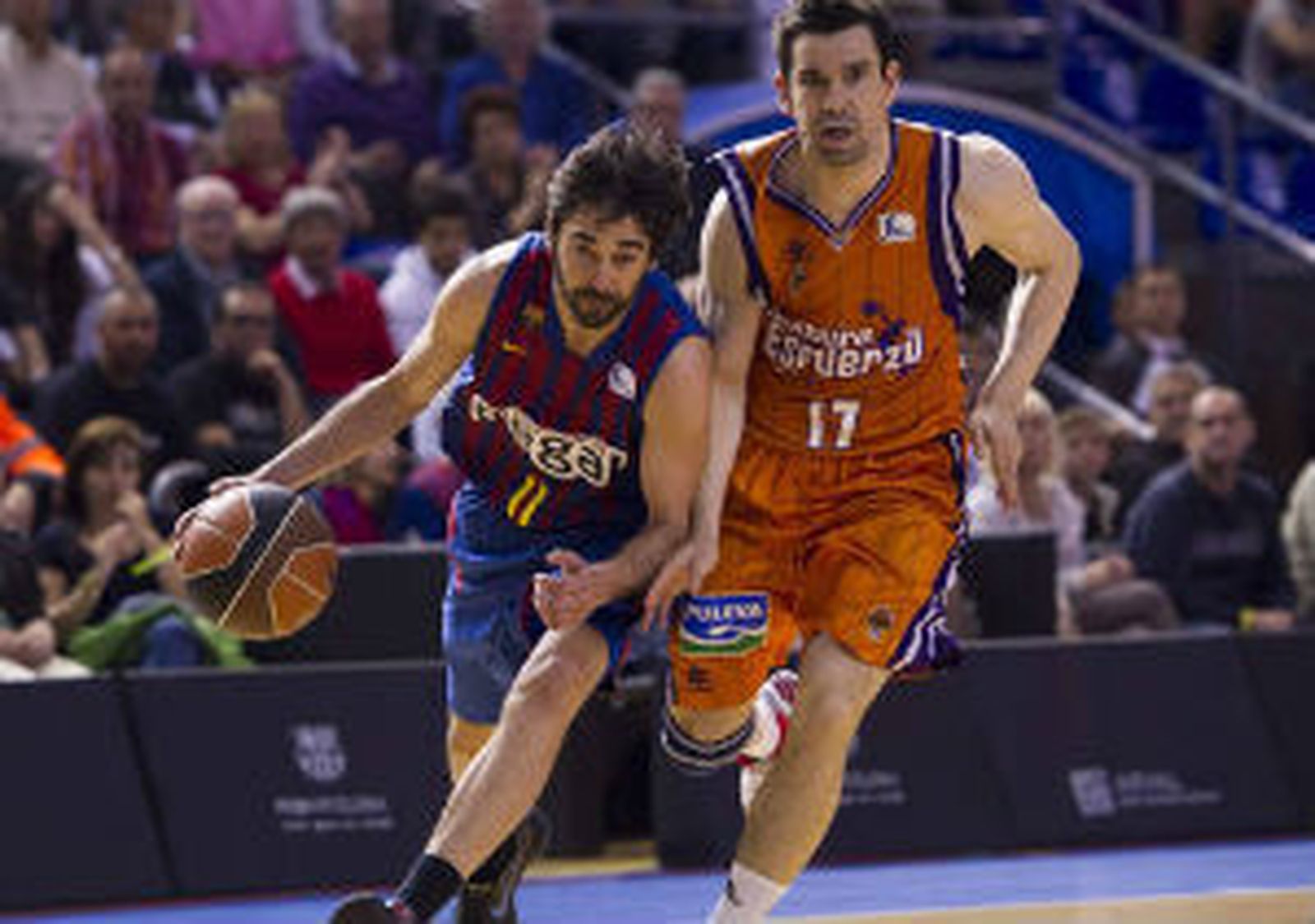 Navarro ante el Valencia Basket