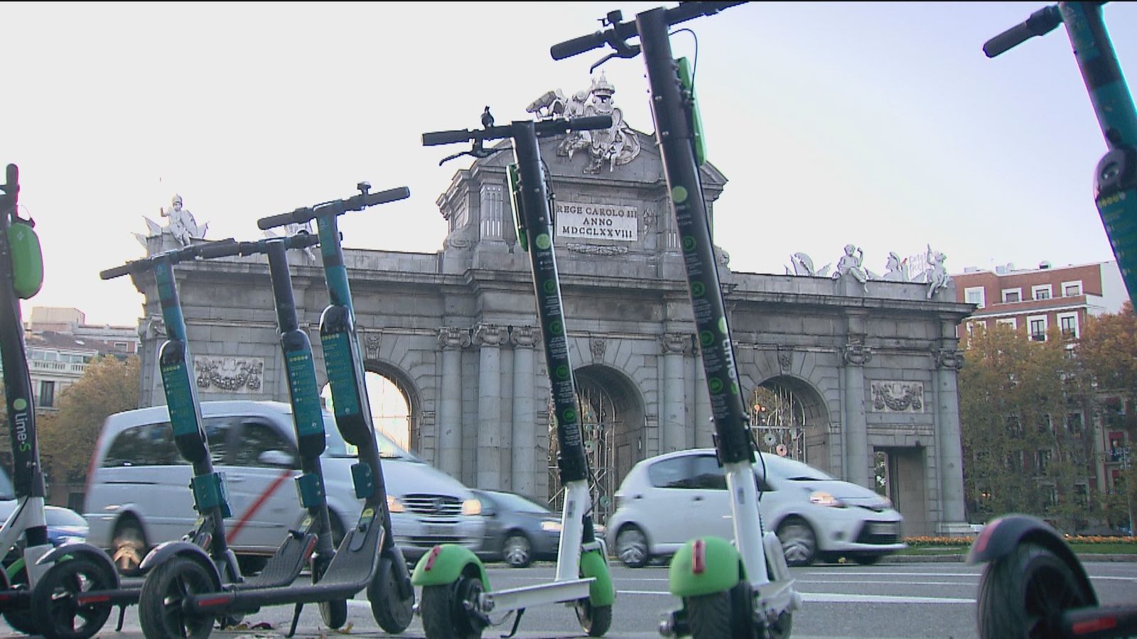 Patinetes en Madrid