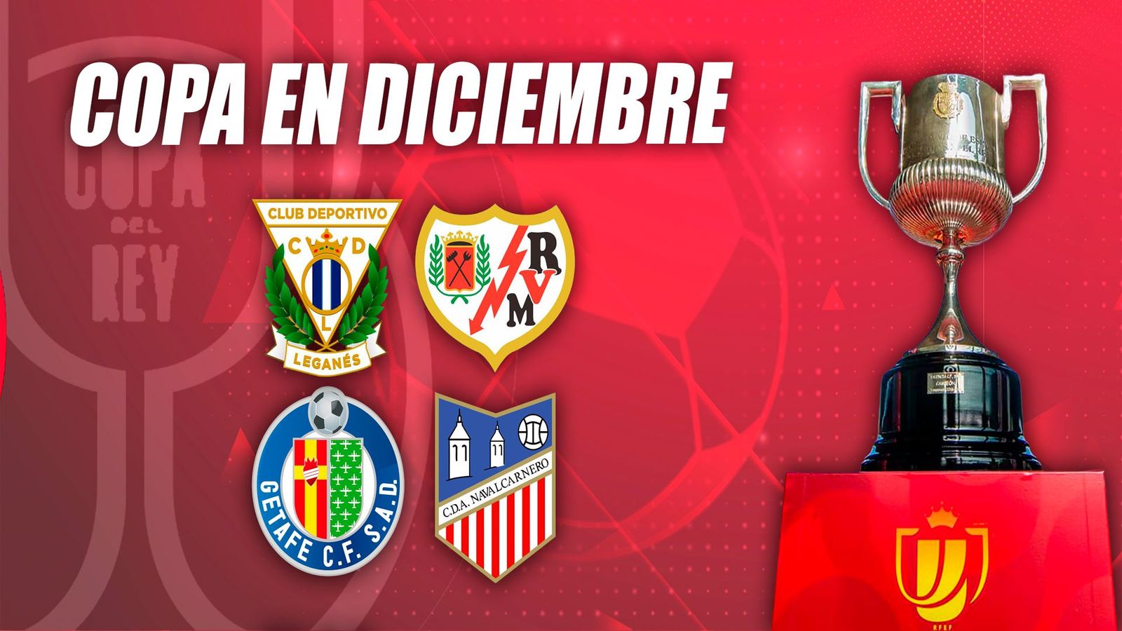 Navalcarnero-Getafe, Avila-Rayo Vallecano y Leganés-Albacete, en segunda ronda de Copa
