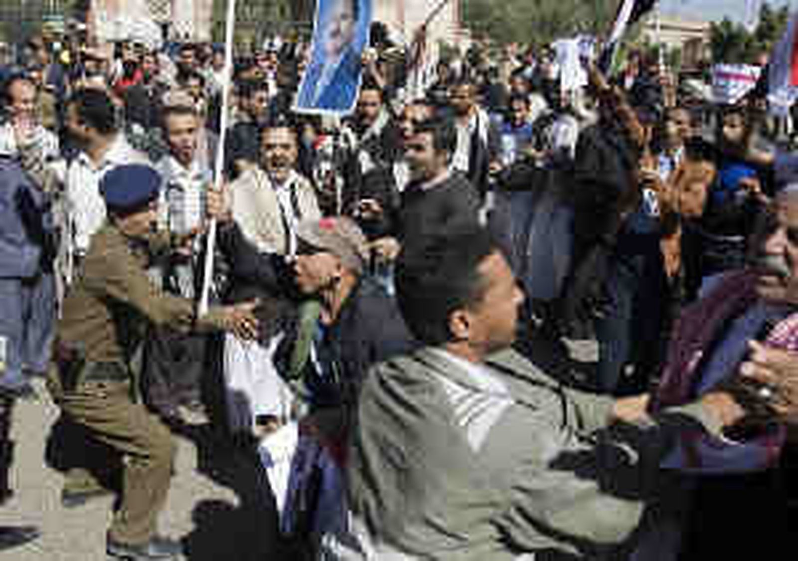 Protestas en Yemen