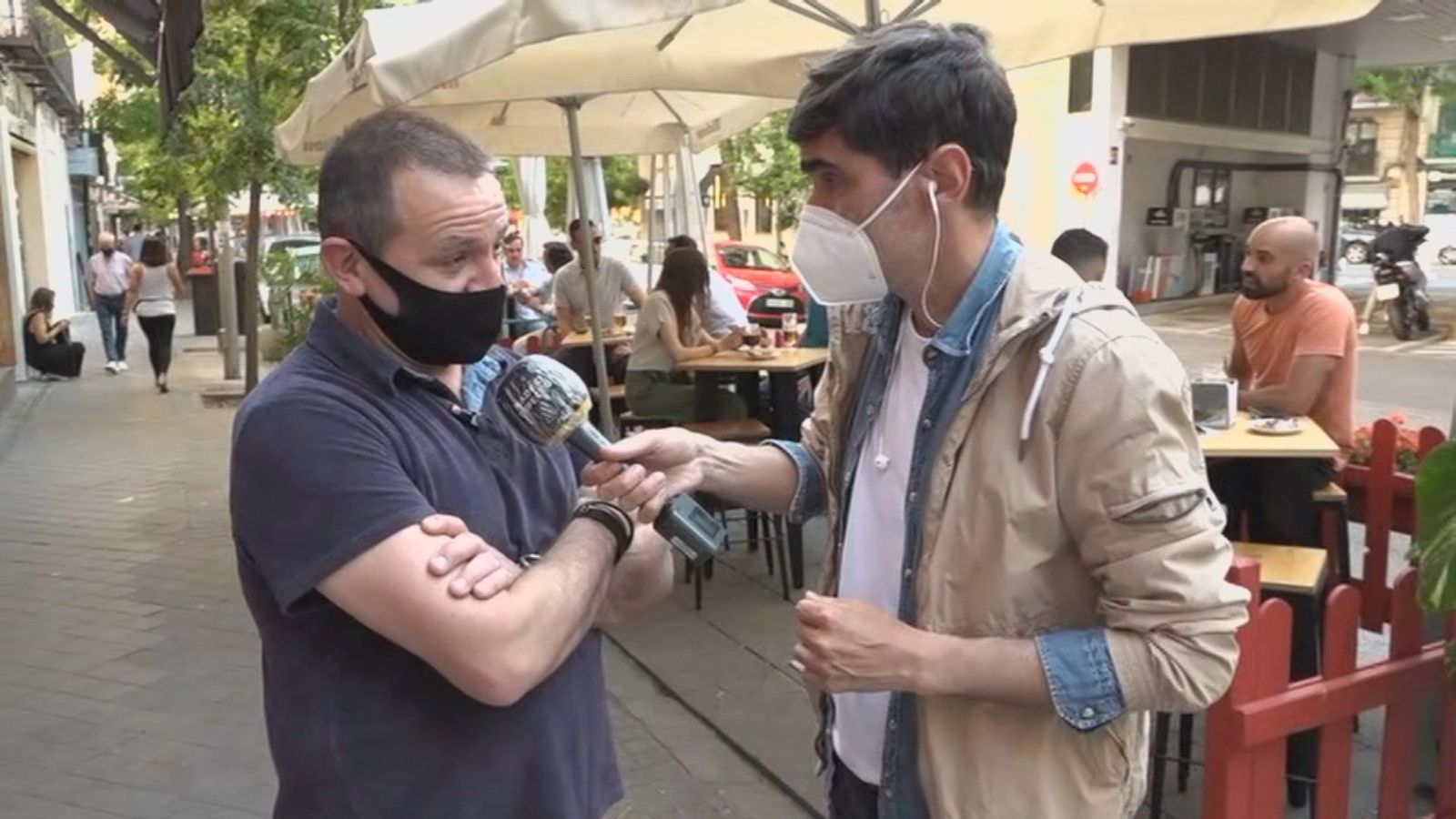 Continúa la guerra en Ponzano entre vecinos y hosteleros por las terrazas