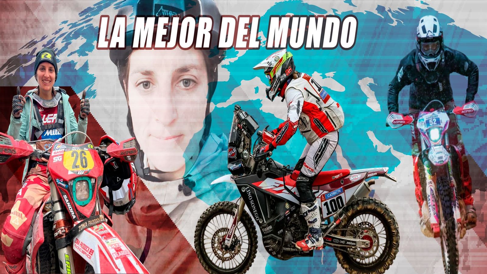Sandra Gómez, pasión por la moto: "No hay nada como el Dakar"