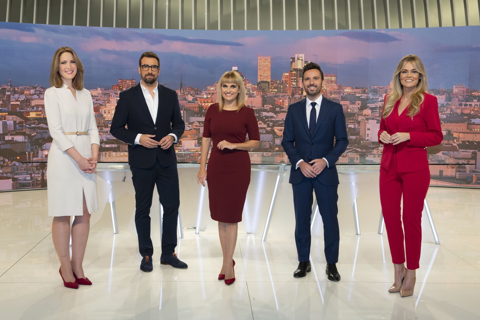 Los rostros de los Telenoticias de Telemadrid
