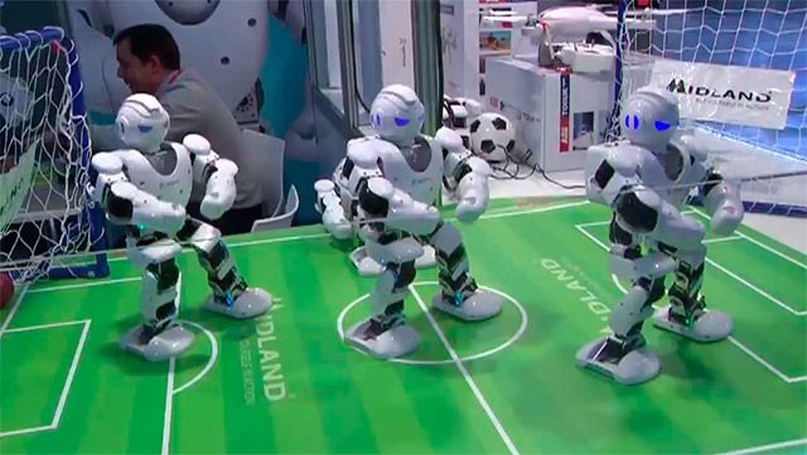 Los robots llegan a Madrid