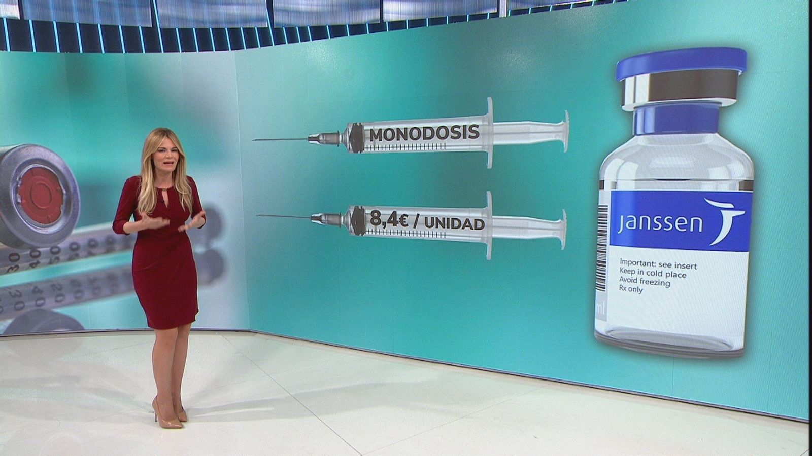 Las primeras dosis de vacuna monodosis de Jansen llegarán a España en abril
