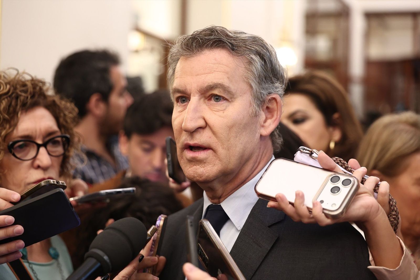 Feijóo urge a Sánchez a convocar ya elecciones tras la entrada de la UCO en Ferraz