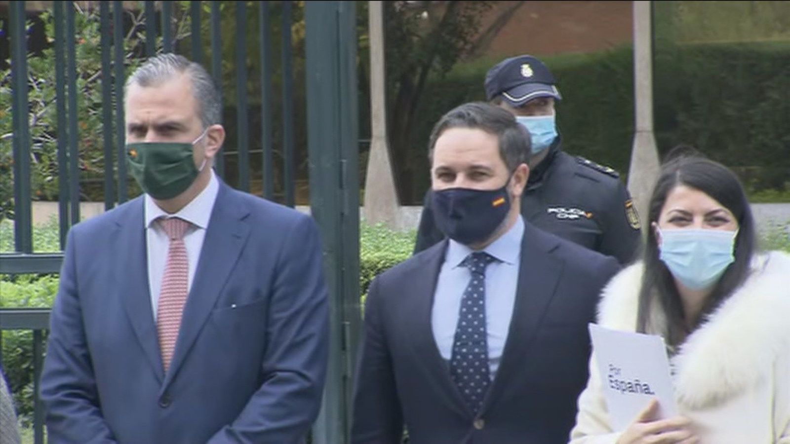 Vox recurre ante el TC el estado de alarma, la "punta del iceberg de la deriva totalitaria y dictatorial" del Gobierno