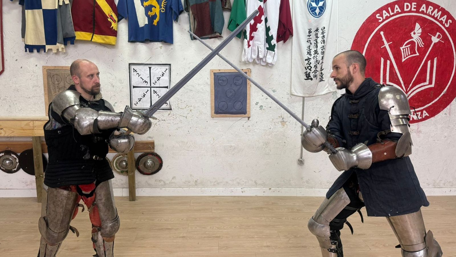 En Ciudad Lineal existe un gimnasio de Combate Medieval que hará que nos sintamos como auténticos caballeros