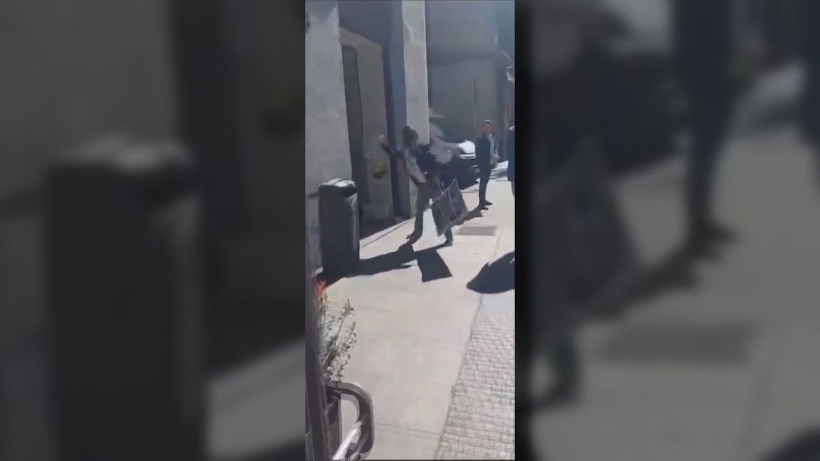 Denuncian una presunta agresión antisemita de una participante en una manifestación proPalestina