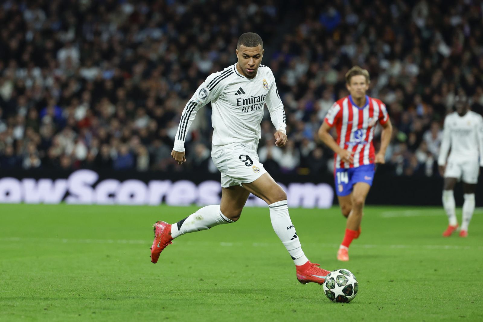 Mbappé ante el Atlético de Madrid